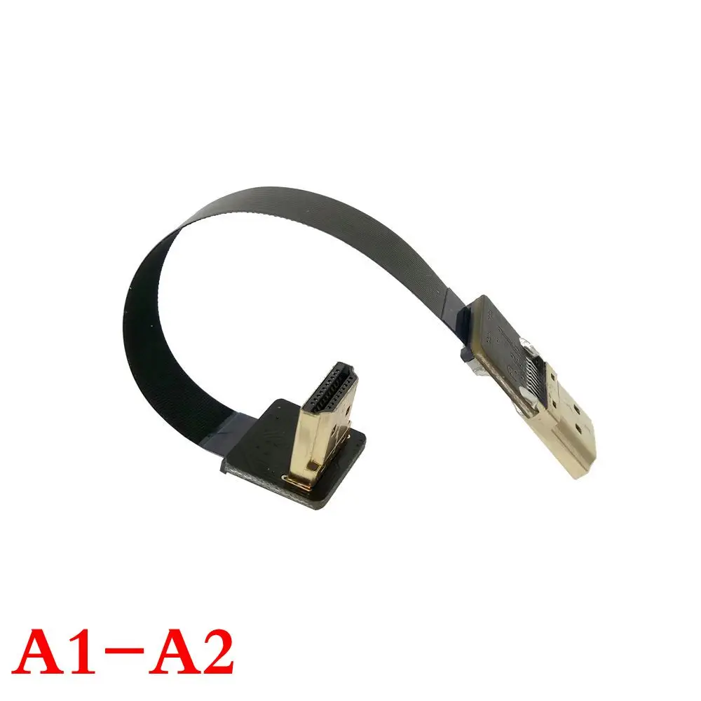 5 см 80 FPV HDMI совместимый тип A штекер HDTV FPC плоский кабель для мультикоптера