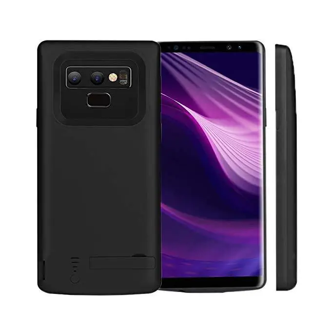 Black for note 9 Новинка! пользовательская батарея чехол для samsung Galaxy Note 9 зарядное устройство крышка блок питания адаптер - Цвет: Black for note 9