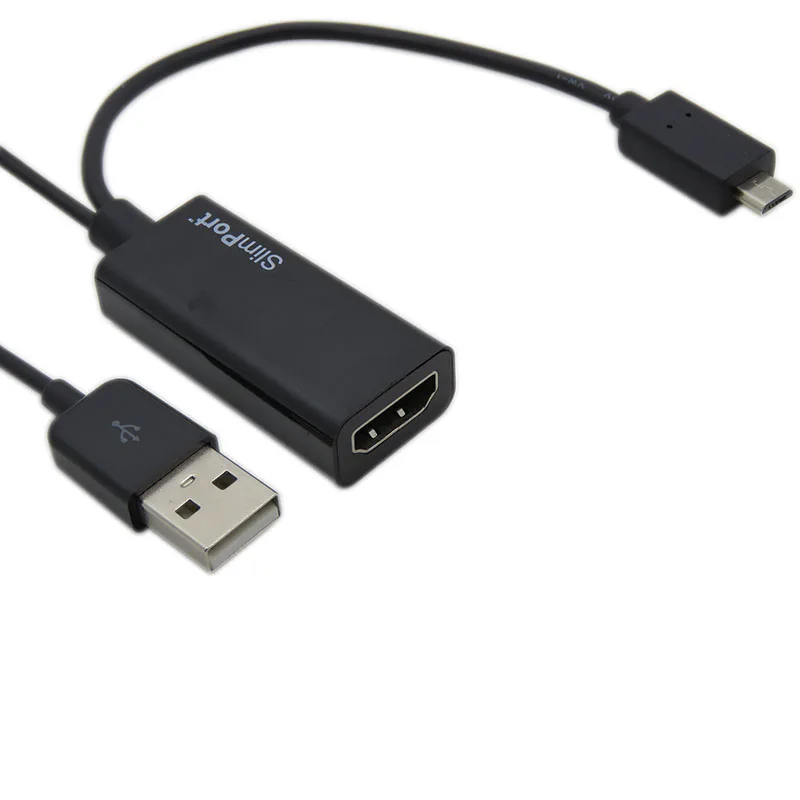 Кабель адаптер SlimPort к HDMI HDTV для Google Nexus 4 5 7 LG G2 G Pro Flex с USB|slimport to hdmi|to hdmihdmi hdtv |