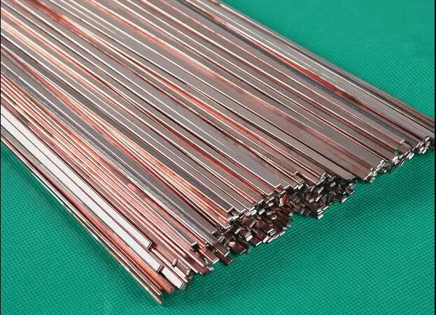 Плоские сварочные прутки 3X400X1.3mm фосфорная медь BCu93P 10 шт./пакет HL201/BCuP 2|welding rod|rod