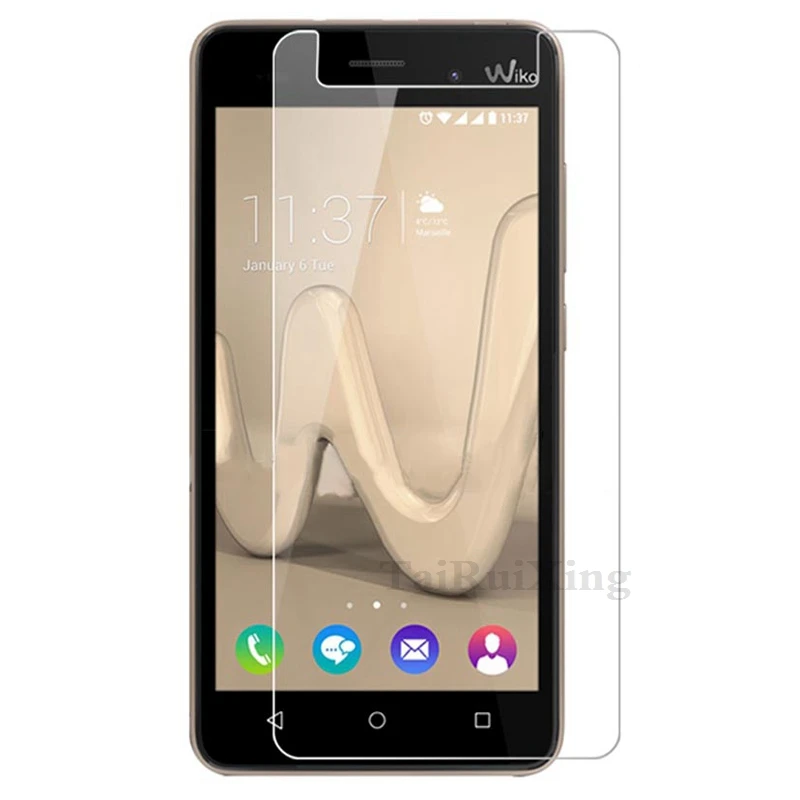 Закаленное стекло для экрана TaiRuiXing 2.5D 0 26 мм 9H Wiko Lenny 3 Max закаленное защитное |