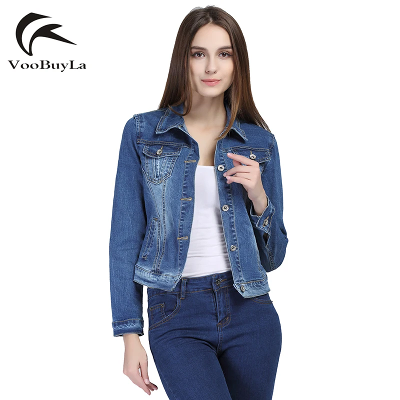 Зимняя распродажа Модная Джинсовая женская куртка 2019 размера плюс 5XL 6XL осенняя
