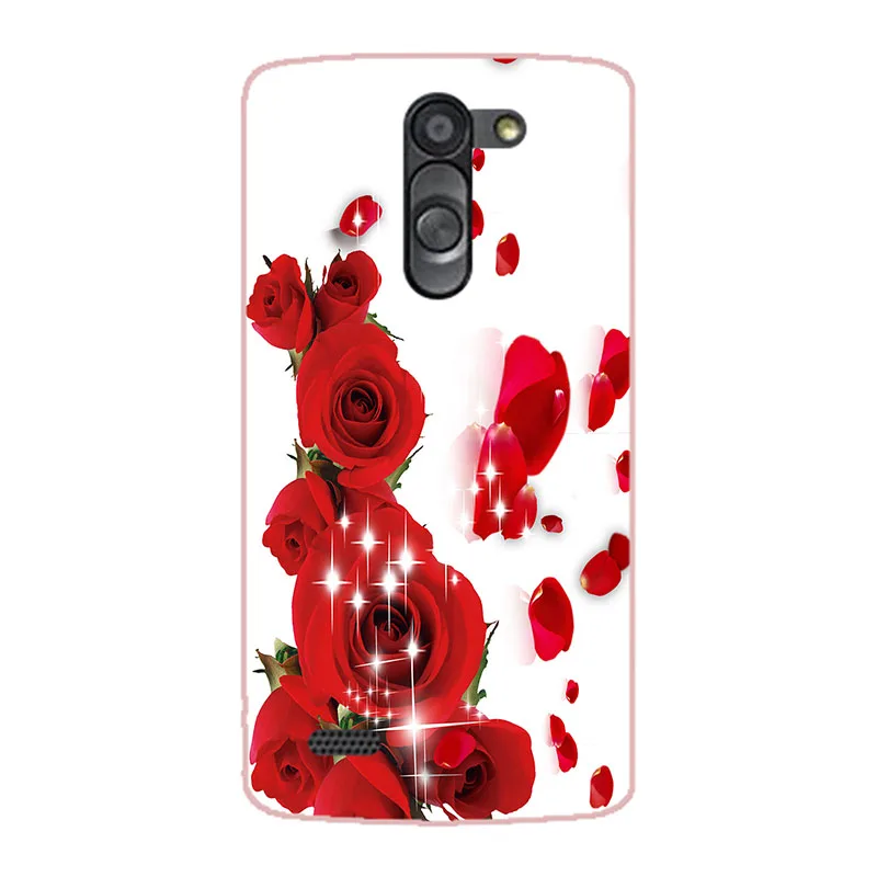 Мягкий силиконовый чехол из ТПУ для LG L Bello D331 D335 L Prime D337, задняя крышка, красивый мультяшный чехол для телефона с принтом, чехол для телефона