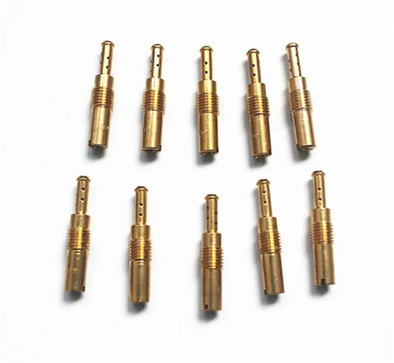 10X Pilot/Slow Jet для мотоцикла GY6 карбюратор PWK Keihin PE CVK FCR PWM PJ CBR CR N424 21 OKO 30 52