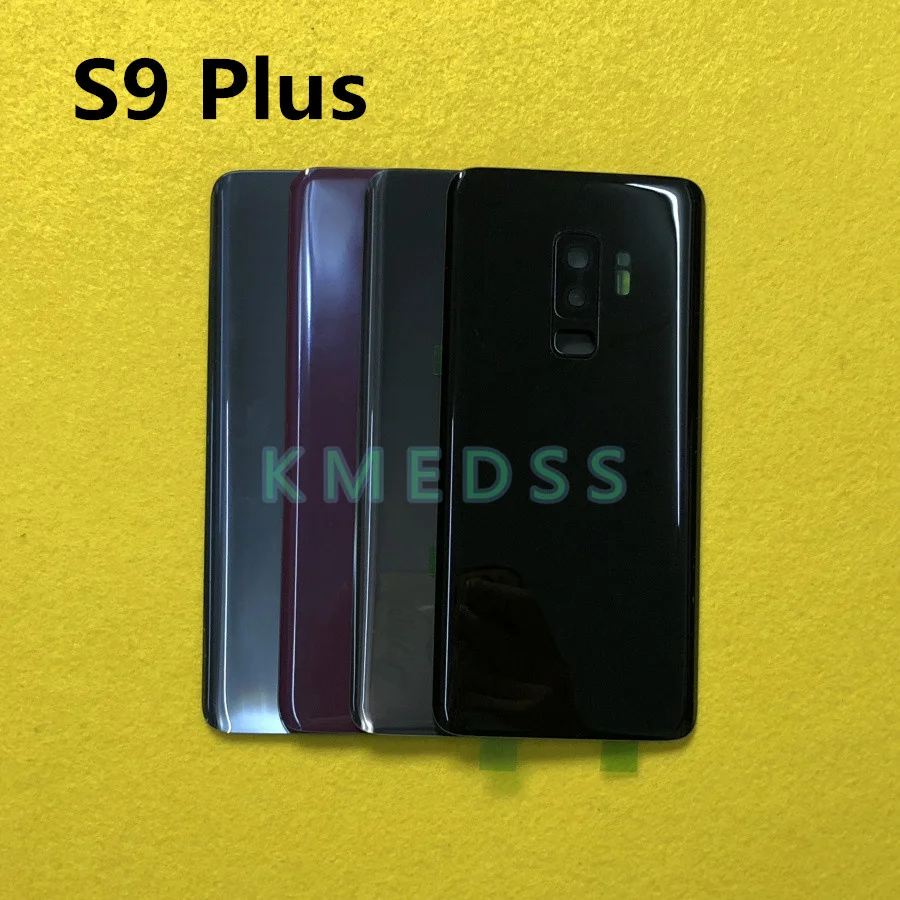 Стеклянная задняя крышка для Samsung Galaxy S9 Plus + G965 G965F|Корпусы и рамки мобильных