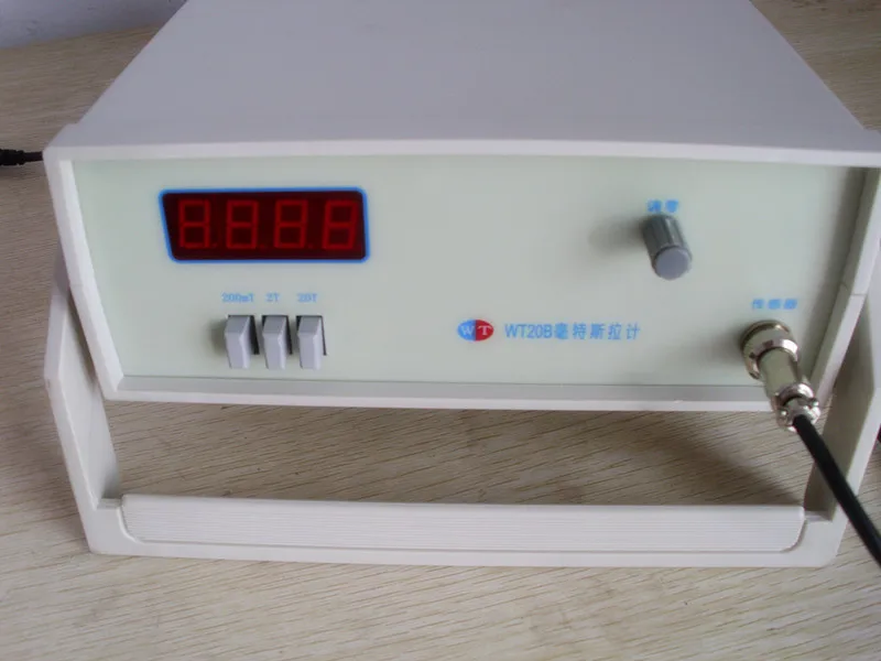WT20B Desktop based gauss meter meters tesla's plan magnetometer range 0-200mT-2000mT-10T | Инструменты