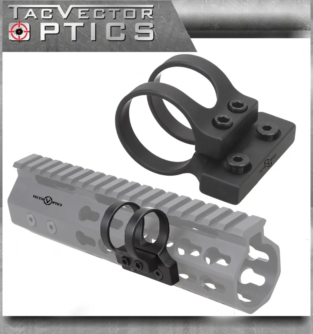Векторная оптика KeyMod Handguard аксессуары 1 дюймов лазер/фонарик Крепление KeyMod рельсовый аксессуар