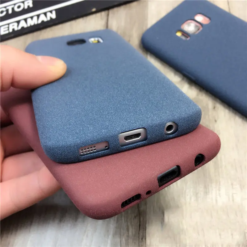 NOWAL Ultra Slim Matte Case For Samsung S9 S8 Plus S6 S7 Edge Note 8 9 A6 A7 A8 J4 J6 J8 2018 J3 J5 J7 Pro Soft Silicon Cover |