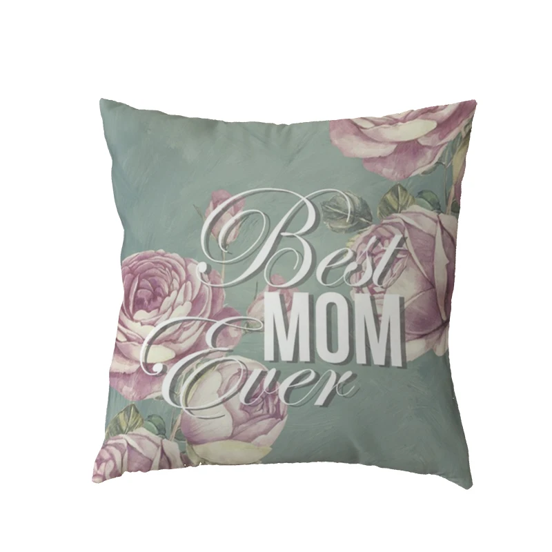 Счастливый День матери белые накидки на подушки самая лучшая мама в мире пледы