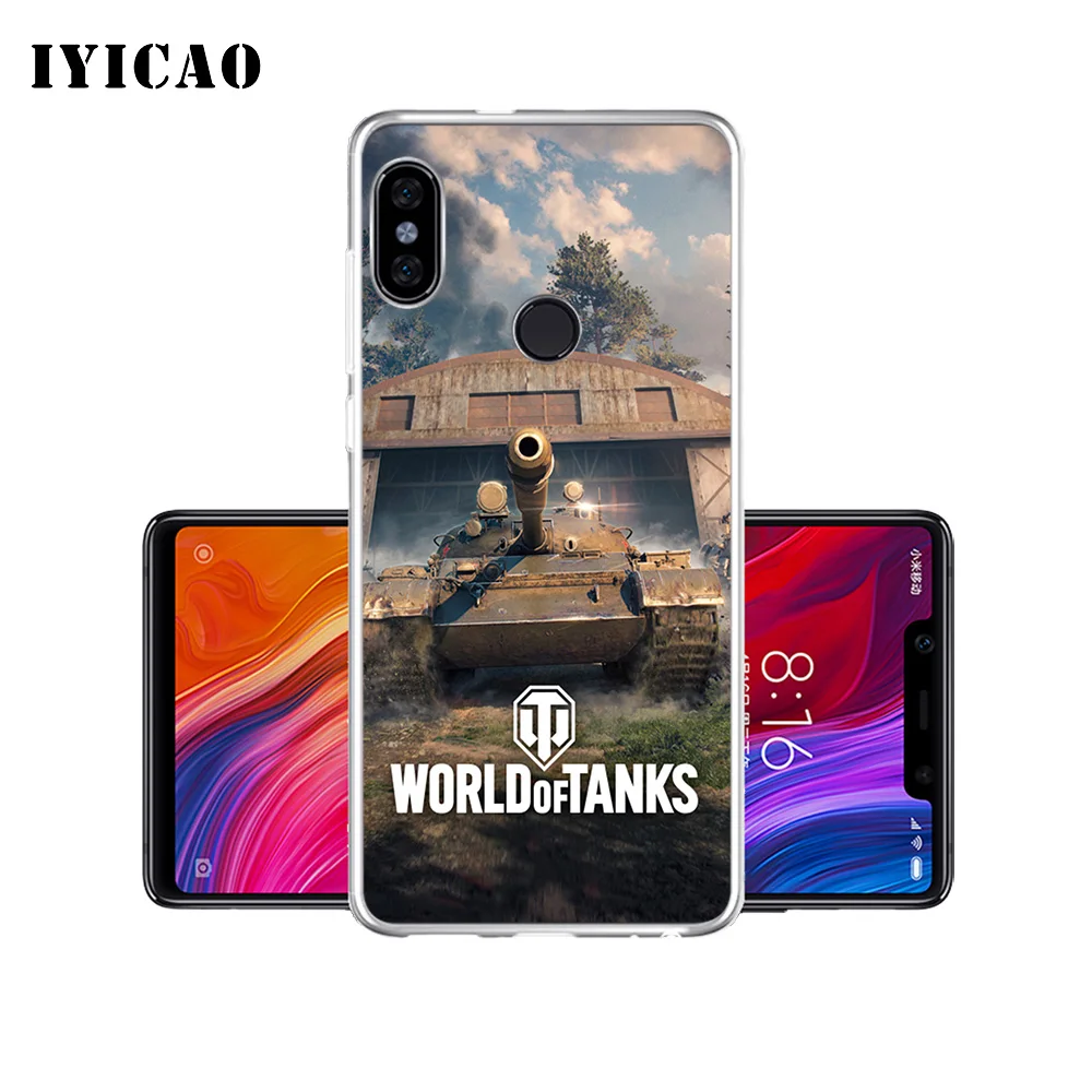 IYICAO игровой чехол World of Tanks мягкий силиконовый для телефона Xiaomi Redmi 4A 5A 6A Note 7 6 5 Pro Plus