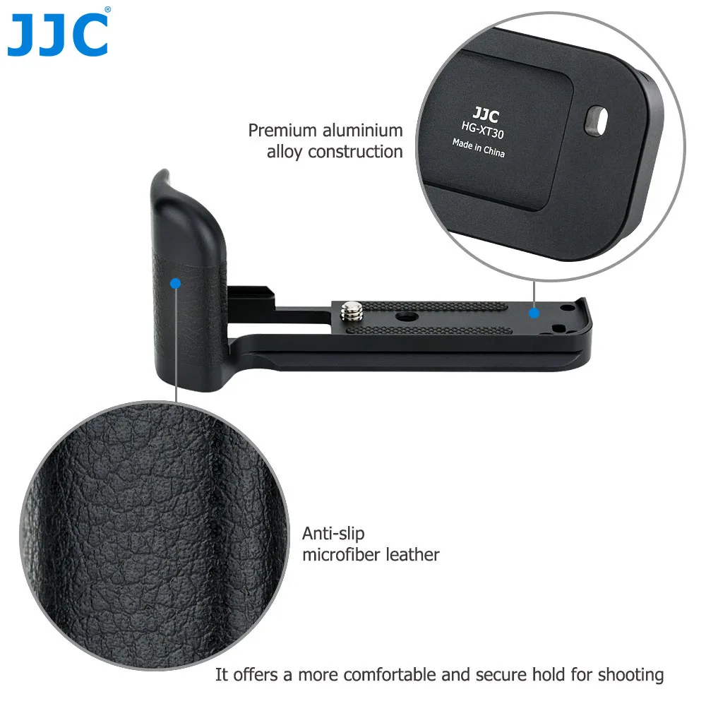 JJC Камера рукоятки Quick Release Plate держатель Г-образный кронштейн для ЖК-дисплея с подсветкой Fujifilm X-T30 X-T20 X-T10 XT30 XT20 XT10 Камера s заменяет Fuji MHG-XT10