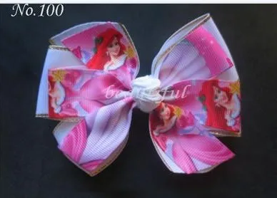 Новинка 2015 года Высокое качество Лента для волос Бант с клипсой детей 22