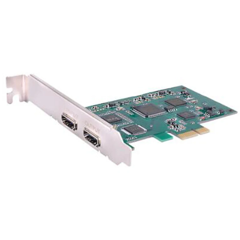 PCIE HD карта видеозахвата 4K 30 PCI Express 60FPS Dual HDMI карта захвата вход/выход для игры/видео в реальном времени