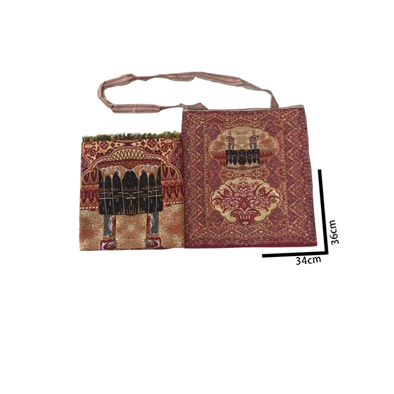 XHX888 Ислам Moslim молитва открытый ковер vloerkleed Tapis Портативный мешок ковров Tappeto Tappeti