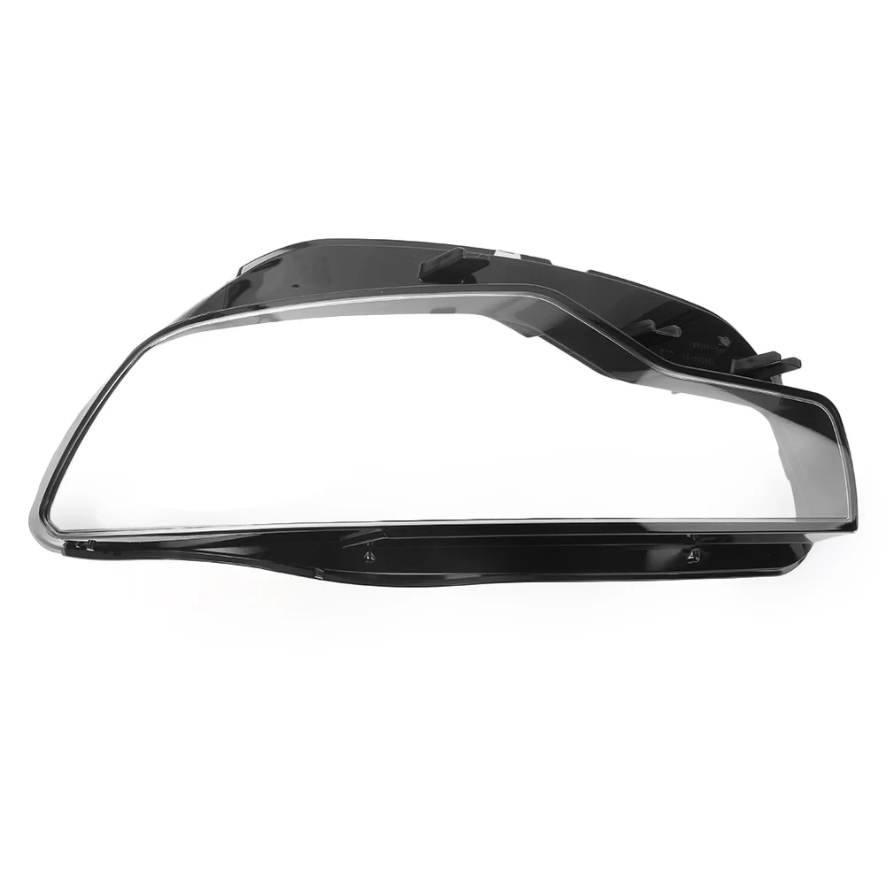 

1x Auto Car Front Headlight Cover Left side Cover For Audi C7 A6L A61 2013 2014 2015 Black