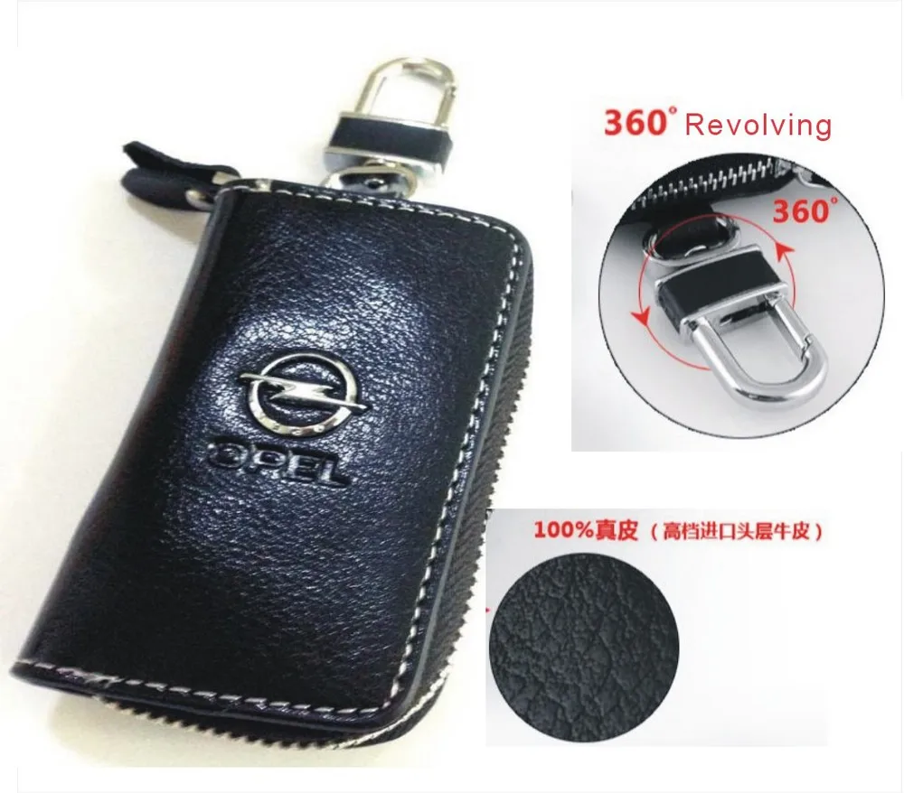 Новинка автомобильный чехол кошелек для ключей Opel Чехол брелок держатели из