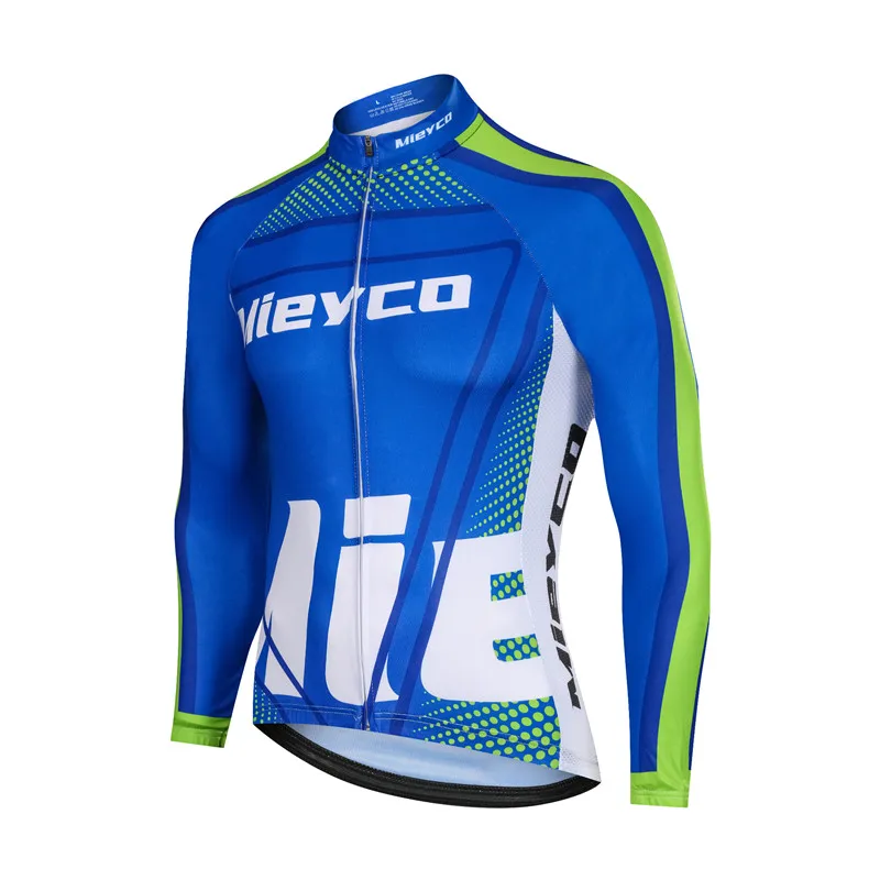 4 Mieyco велосипедная одежда Ciclismo с длинным рукавом Светоотражающая велосипедная Джерси форма Триатлон Открытый MTB велосипед Велоспорт Джерси набор - Цвет: 4
