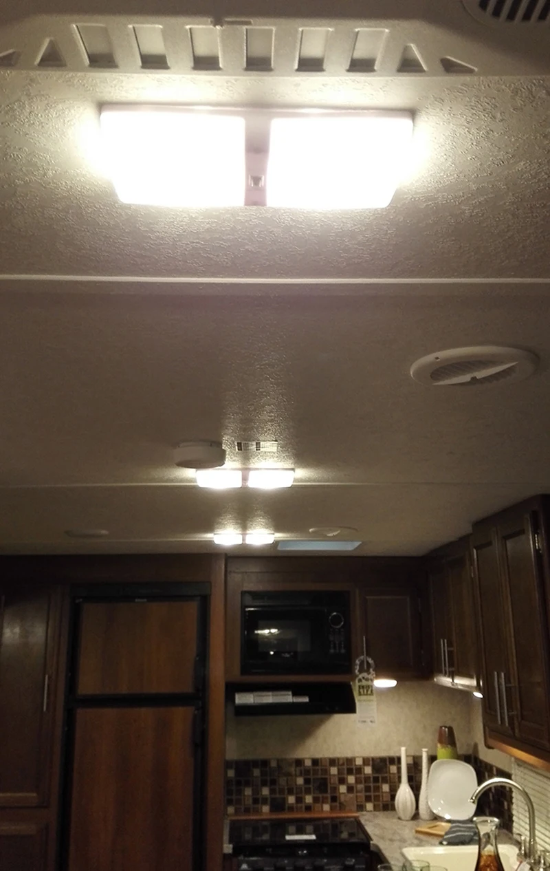 

6W LED Car Dome Light White Interior Ceiling Lamp for 12V Marine Boat Caravan Motorhome Accessories