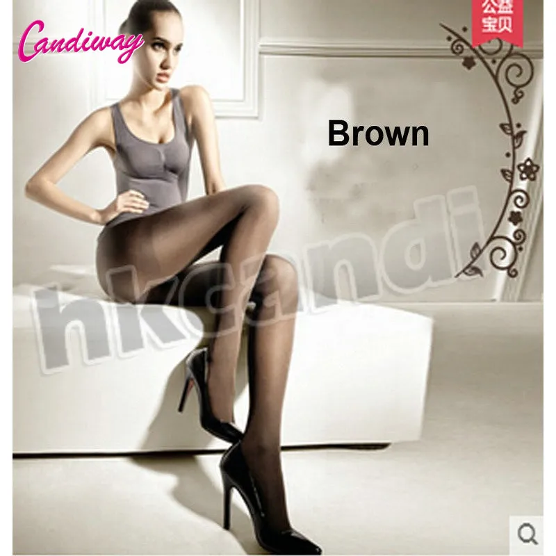 Нейлоновые колготки коричневые шелковые сексуальные колготки|sexy pantyhose|stocking