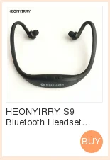 HEONYIRRY спортивные Беспроводной S9 наушники Bluetooth 4,0 наушники-вкладыши гарнитура с микрофоном для iPhone 5/6/7, samsung Xiaomi huawei