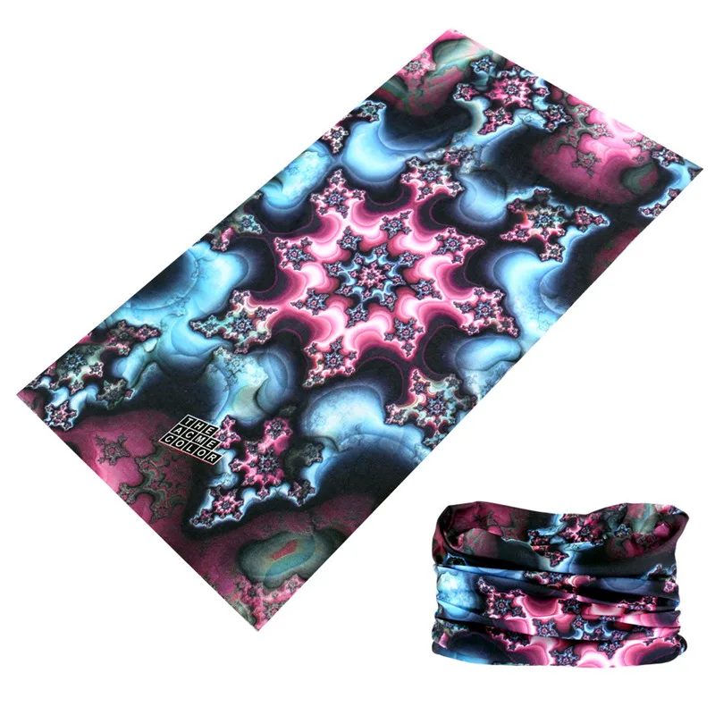 Женская шаль Балаклава шейный платок бесшовная трубка бандана эластичная