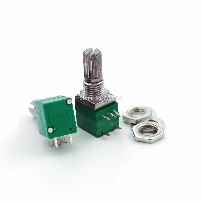 5 шт./лот 5pin RV097NS одноканальный потенциометр B50K B503 с переключателем