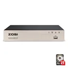 ZOSI 1080P 2.0MP 8CH Гибридный 4-в-1 HD TVI CCTV DVR с 2 ТБ H.264 HDMI сеть P2P Бесплатное мобильное приложение для системы безопасности