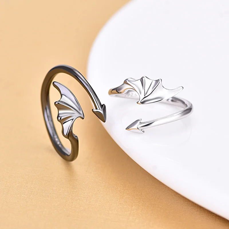 Оптовая цена от производителя открытые серебряные кольца для пар оригинальное