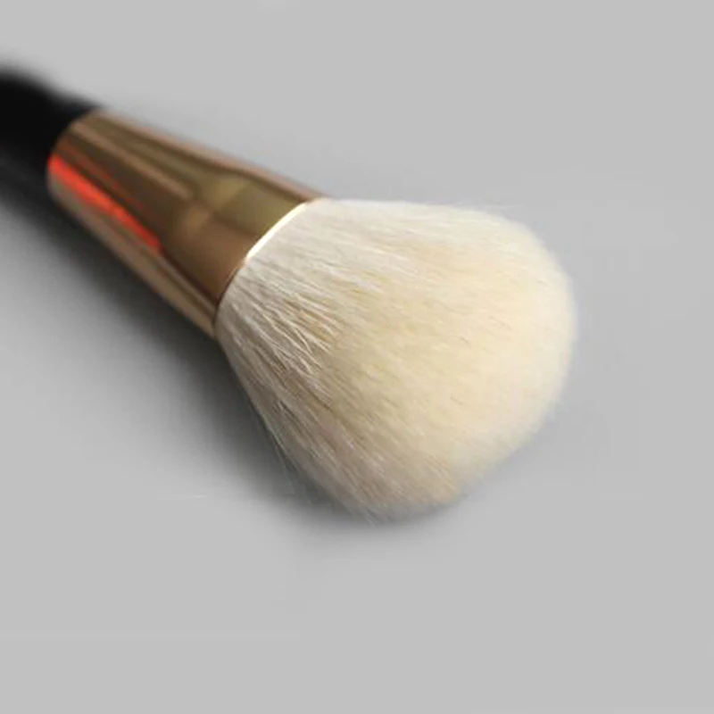 1 шт. Высококачественная свободная кисть для пудры профессиональная 100% козья