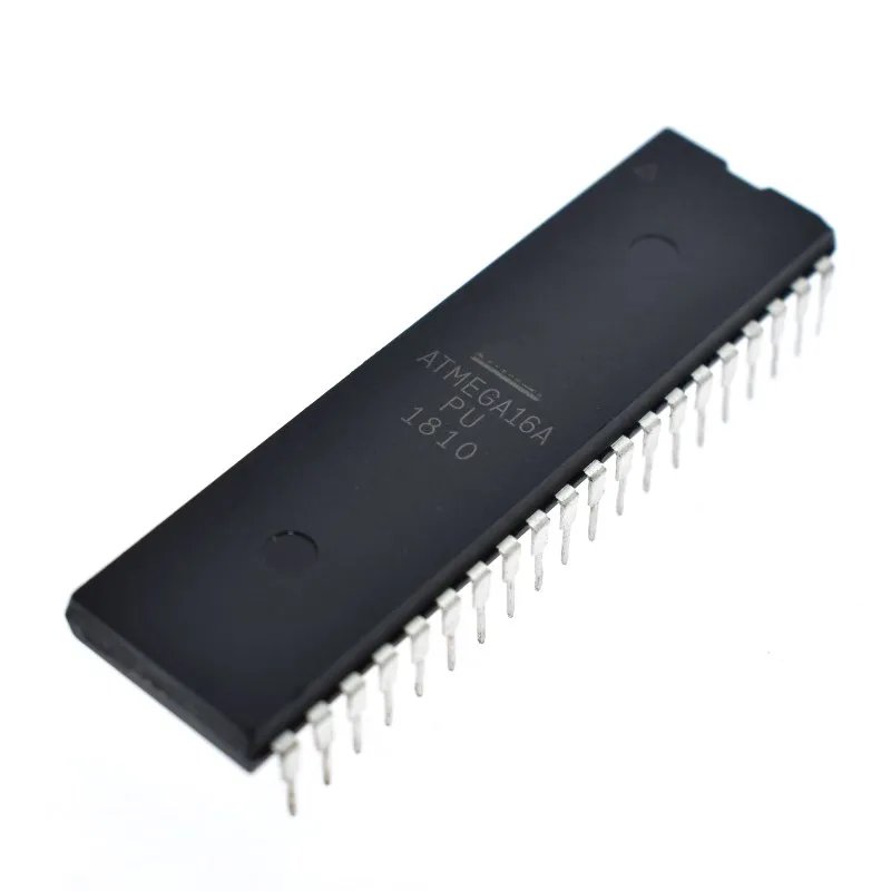 Бесплатная доставка 2 шт. ATMEGA16 ATMEGA16A PU DIP 40 на бренд MCU 8BIT 16KB FLASH 100% новый и