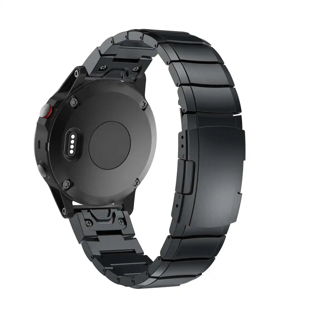 Браслет из нержавеющей стали быстро сменный ремешок для часов Garmin Fenix 5X GPS/Garmin 3/3 HR