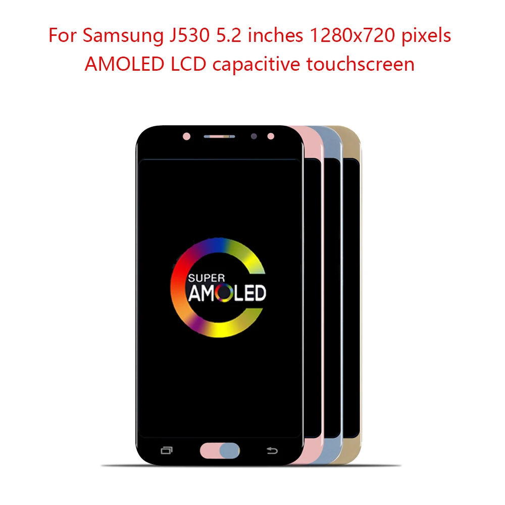 OTMIL 5 2 &quotAmoled дисплей для Samsung Galaxy J5 Pro 2017 ЖК-дисплей сенсорный экран дигитайзер
