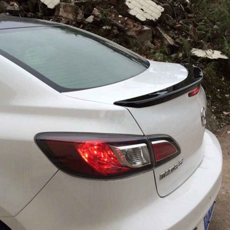 Автомобильные аксессуары для Mazda 3 4 двери седан 2011 2016 неокрашенный праймер из АБС