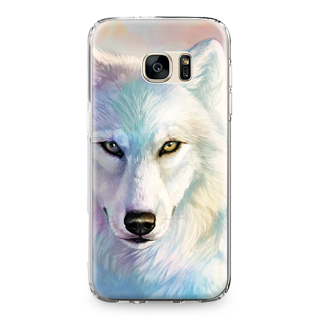 Крутой свирепый властный зверь Волк тигр милый сова шаблон ТПУ чехол s для samsung