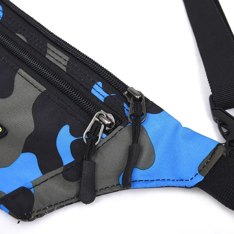 

Boys Girls Kids Camouflage Fanny Pack Travel Bum Bag Money Waist Belt Walking Holiday Pouch Ladies Casual Waterproof Chest Pack