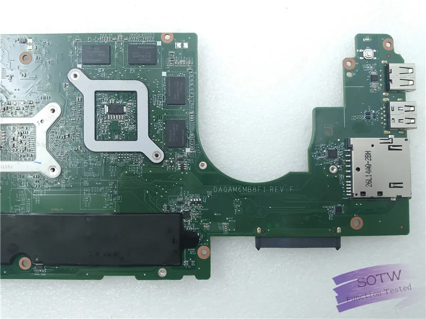 I7 5500U DA0AM6MB8F1 CN 0N9YM9 N9YM9 для Dell 15 7548 платы с дискретная видеокарта|motherboard motherboard|dell