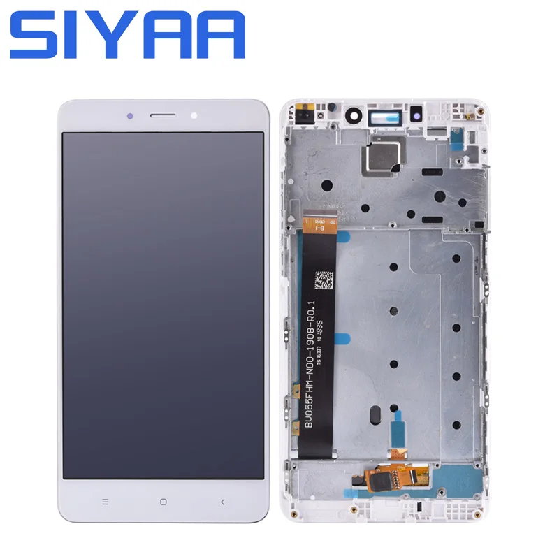 ЖК дисплей с 3D сенсорным экраном и дигитайзером в сборе для XiaoMi Redmi Note 4 запасные