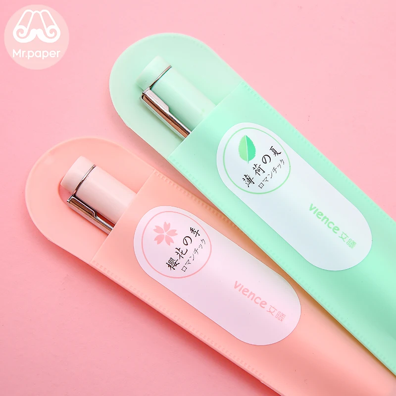 Mr paper Sakura розовые мятные зеленые Kawaii для студентов гелевые ручки письма школы
