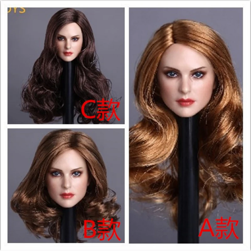 GC005 1/6 Европейская женская голова лепить для 12 &quotКоллекционная PH VC UD LD ND кукла