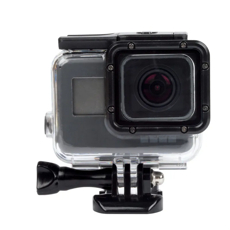 Водонепроницаемый корпус чехол с сенсорным экраном задняя дверь для Gopro Hero 7/6/5 GoPro