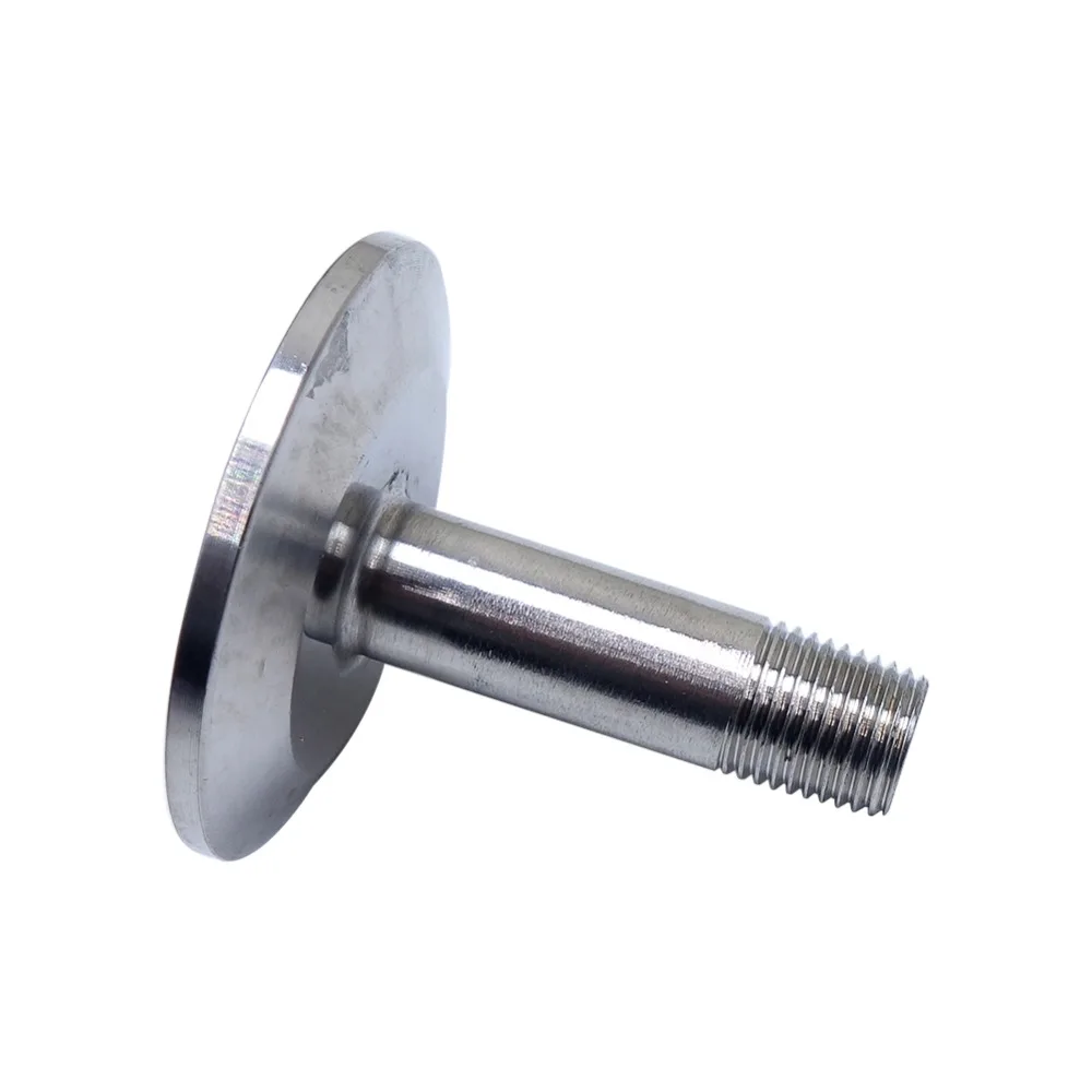 

1/4 "BSP папа x 50,5 мм наконечник O/D 304 нержавеющая сталь санитарный наконечник хомут Соединительный соединитель