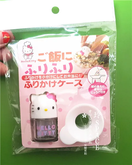 HELLO KITTY Пластиковый соус контейнер для специй бутылка кухонные аксессуары набор шейкеров для соли и перца