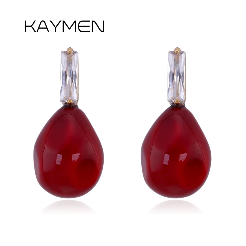 KAYMEN новые модные женские туфли с искусственным жемчугом серьги золотые Цвет