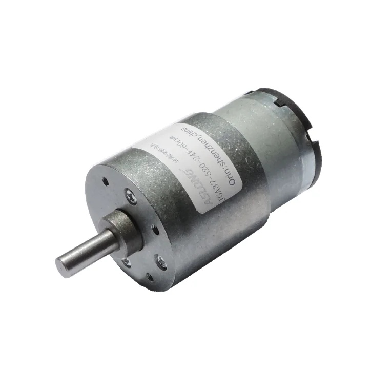 JGA37 520 DC 12V 24V торможение мотор центр оси 14RPM 400RPM|motor motor|motor 12v 24vdc motor 24v |