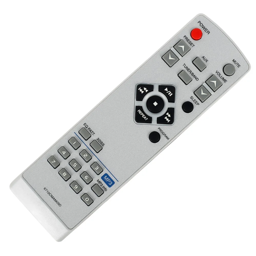 New Remote Control Suitable for Lg Audio CD 6710CMAM09D LX-M140D LX-M145 6710CMAM09E Controller | Электроника