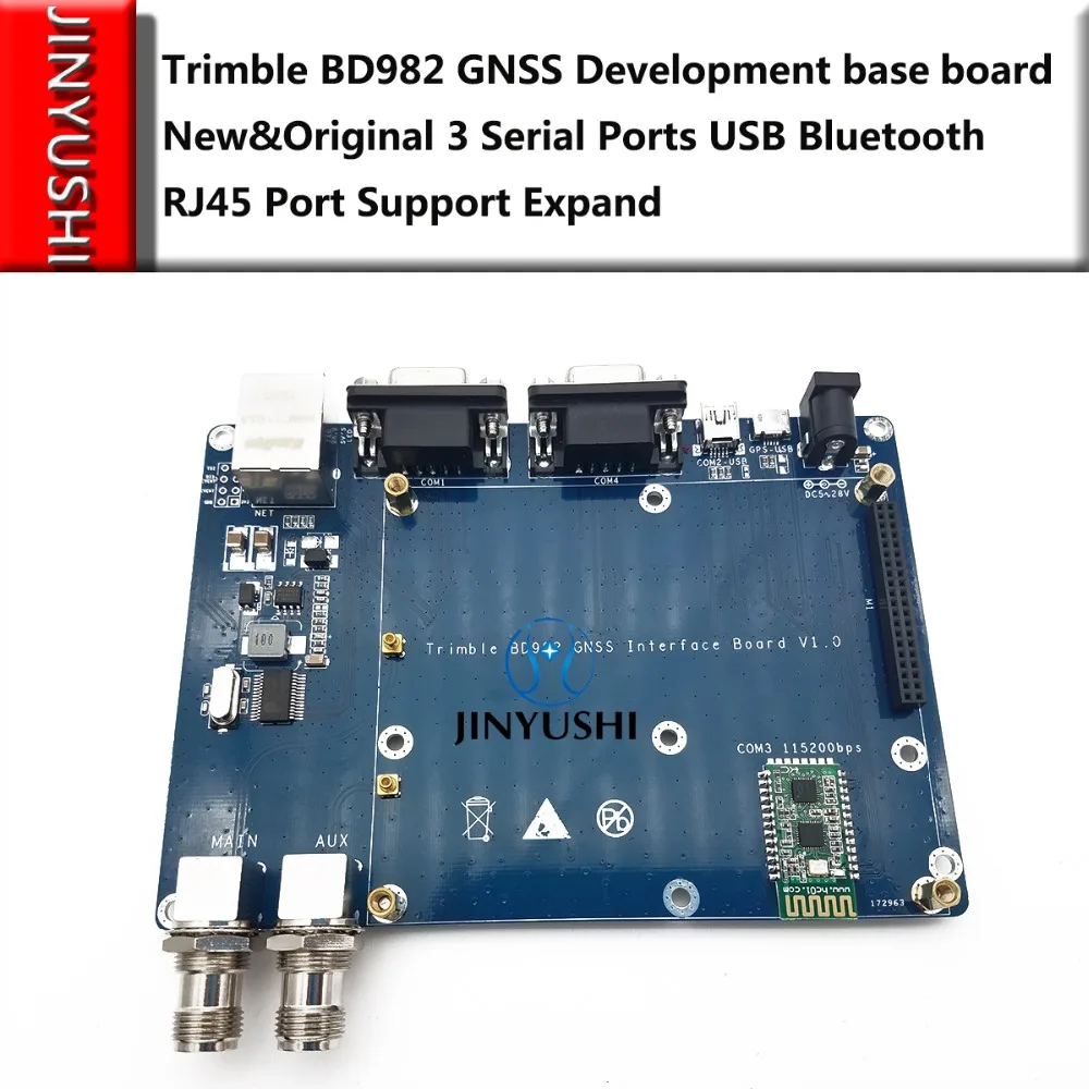 Development board/breakout board/EVK/EVB Board for Trimble BD982 GNSS 3 Serial Ports USB Bluetooth RJ45 Port Support Expand |