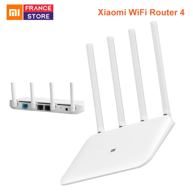 Оригинальный Xiaomi Mi Wi Fi маршрутизатор 4 ретранслятор 2 г 5 ГГц 128 МБ DDR3 1200 Dual Core 880 мГц приложение Управление
