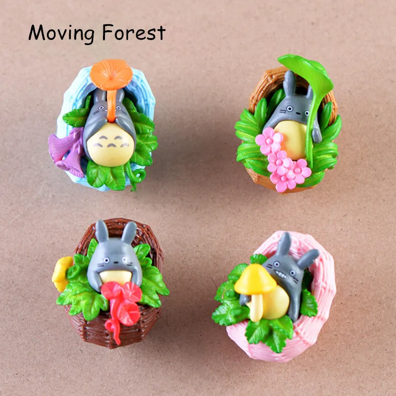 Корзина Totoro в виде животных 4 шт.|forest fairy|forest miniaturesforest animals |