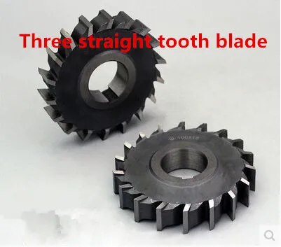 

Free shipping 1PCS Outside diam 50mm HSS three straight tooth blade cutter, high-speed steel Slot milling cutter ,milling cutter