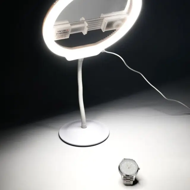 YONGNUO YN128 II фотографии СВЕТОДИОДНЫЙ Кольцо света с зеркалом для макияжа биколор